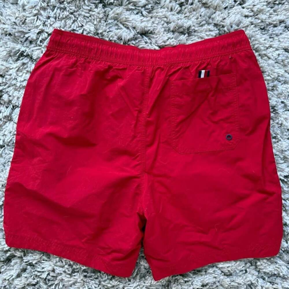 Tommy Hilfiger Swim Shorts Size M Red Trunks